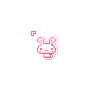 Pink Bobblehead Bunny