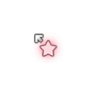 Pink Transparent Star