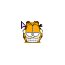 Sorrindo Garfield