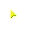 Cool Yellow Outer Glow Pointer Cursor