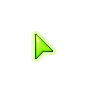 Cool Neon Green Outer
Glow Pointer Cursor