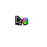 Mac OS X Rainbow Background