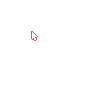 Small Red Outline Pointer