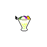 Ice Cream Fruit Float