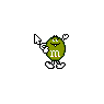 Green M&M's Candy 3