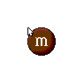 Brown M&M's Candy