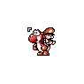Fire Yoshi And Mario