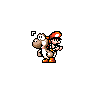 Brown Yoshi And Baby Mario