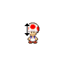 Toad - Mario World Vertical Resize