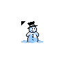 Lonely Snowman