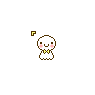 Animated Yellow Cute Ghost