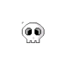Thick Skeleton Skull