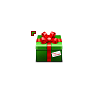Christmas Green Gift Box