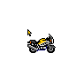 Black Orange Motorcycle