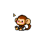 Cute Rocking Baby Monkey