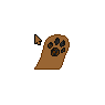 Brown Cat's Paw