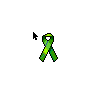Liver Cancer Emerald Green Ribbon