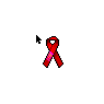 HIV AIDS Red Ribbon