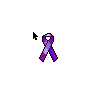 Pancreatic Cancer Purple Ribbon