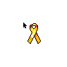 Childhood Cancer Gold Ribbon