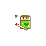 Cute Green Cigarette Box