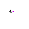Tiny Hand With Pink Heart