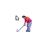 Golfer Teeing Off 4