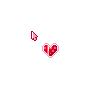 Shiny Red Spinning Heart