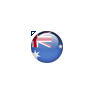 Australia Flag Orb