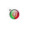 Portugal Flag Orb