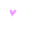 Purple Sketch Heart