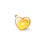 Fruity Orange Heart