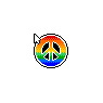 Rainbow Peace Symbol