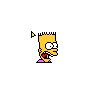 Bart Simpson Being Silly