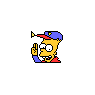 Bart Simpson Baseball Player