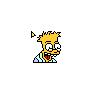 Bart Simpson Crazy