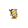 Bart Simpson Santa